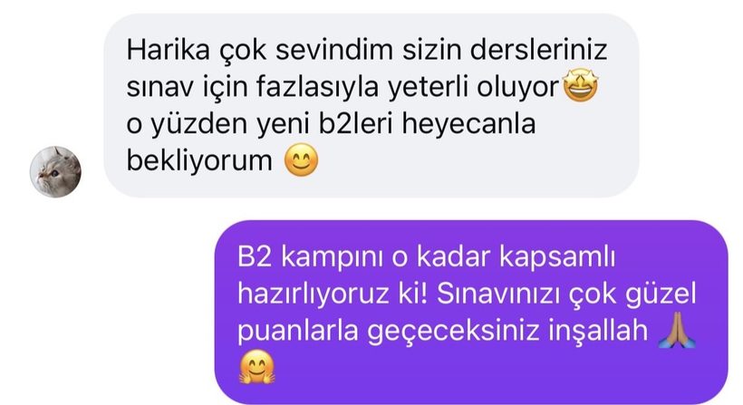 Öğrenci geri dönüşü